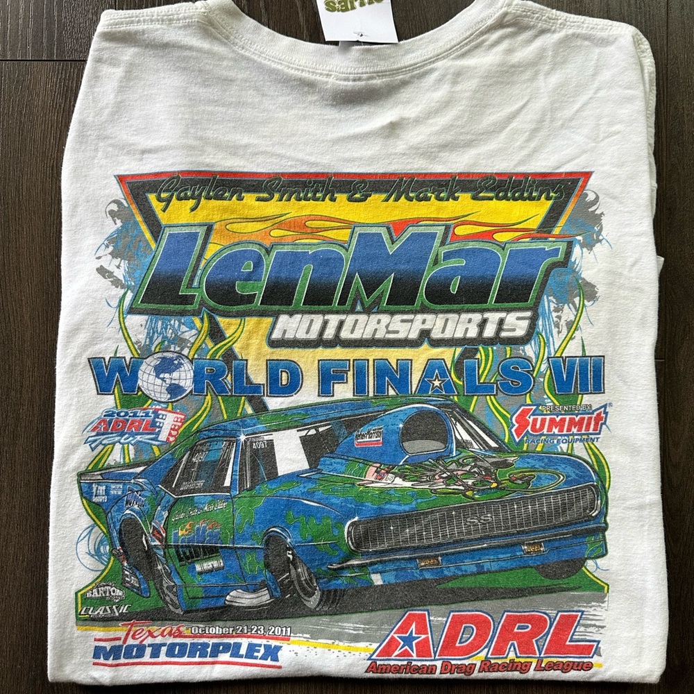 LenMar Motorsports World Finals VII drag racing graphic t-shirt.